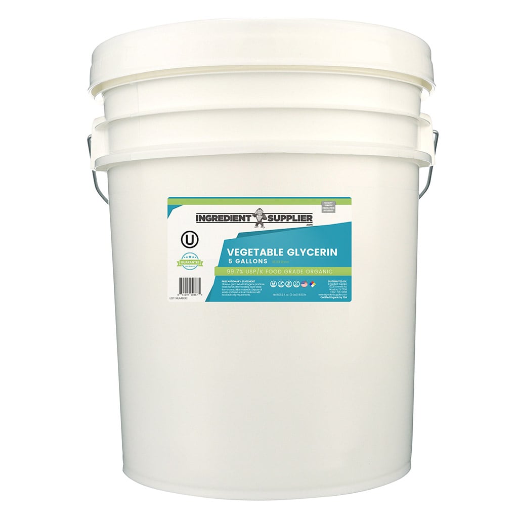 Vegetable Glycerin USP Certified Organic 99.7% Kosher Food Grade