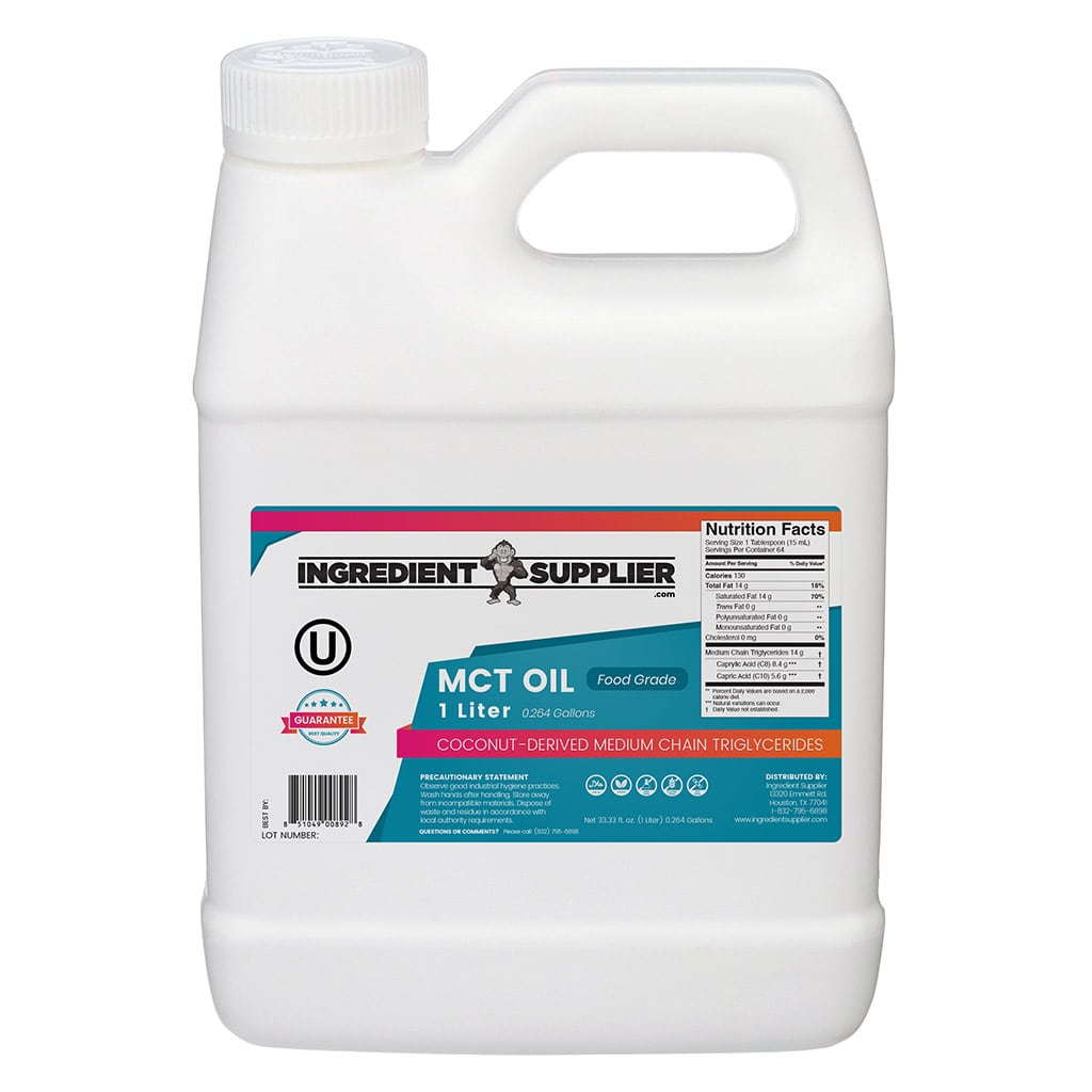 MCT Oil Food Grade 100% Pure Coconut-Derived