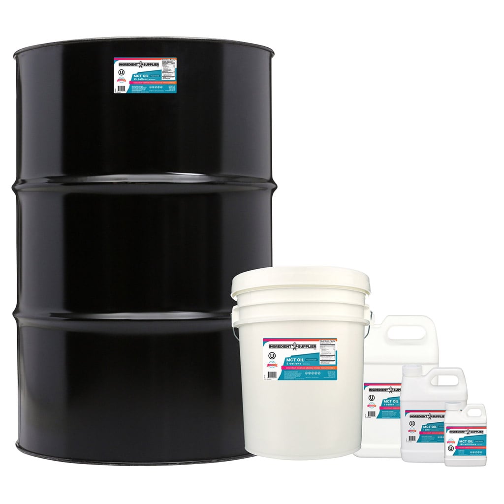 MCT Oil Food Grade 100% Pure Coconut-Derived